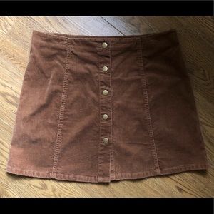 Brown Corduroy Shirt